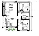Design house Modern House Plan Small House Plan 2 Bed Room India | Ubuy