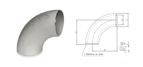 DIN 2605-1 Elbow And DIN 2605 45/ 90 Deg Short Radius Elbow Dimensions