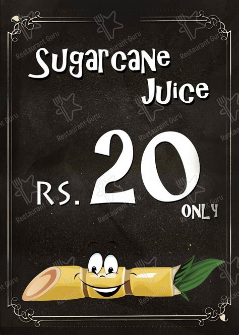 Menu at Karumbu Kurumbu, Chennai, 66, Old 31