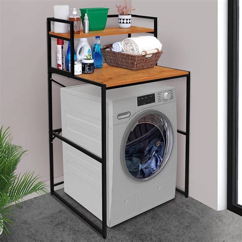 ABOUT SPACE 2 Tier Storage Rack 4.5 x 2.5 ft Over The Washing Machine ...