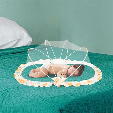 Lifekrafts Safemyles Foldable Baby Mosquito Net, Bottomless Net for ...