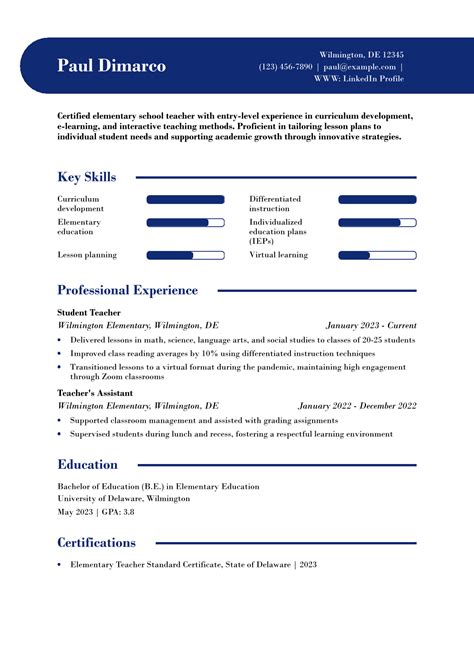 Best First-Year Teacher Resume Examples and Templates for 2025 ...