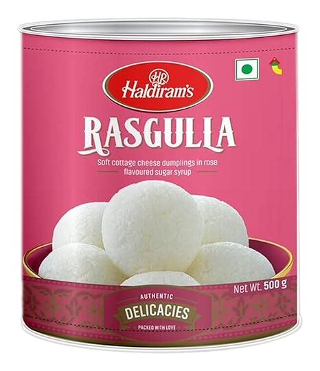 Haldiram's Rasgulla, 500g : Amazon.in: Grocery & Gourmet Foods