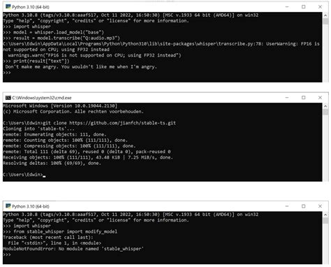 Openai Whisper Command Line 的图像结果