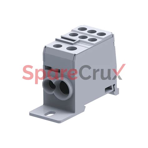 DB35 | CONNECTWELL | 35 sq.mm Compact Distribution Terminal Block in G ...
