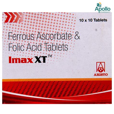 Imax XT Tablet 10's Price, Uses, Side Effects, Composition - Apollo ...