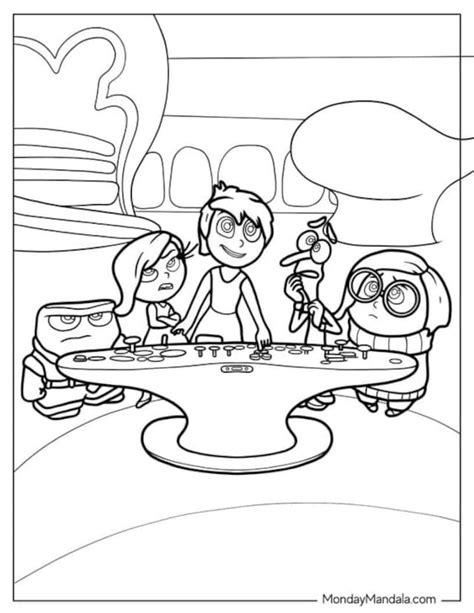 Dibujos de Alegría de Intensamente 2 para colorear: 10 plantillas ...