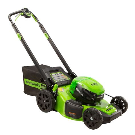 Greenworks Pro 80-volt 21-in Cordless Self-propelled Lawn Mower 5 Ah (1 ...