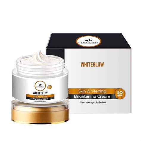 Cosderma Whiteglow Skin Brightening Whitening Face Cream – COSDERMA