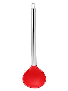 Buy Clazkit Silicone Serving Spoon with Heat Resistant Silicone ...