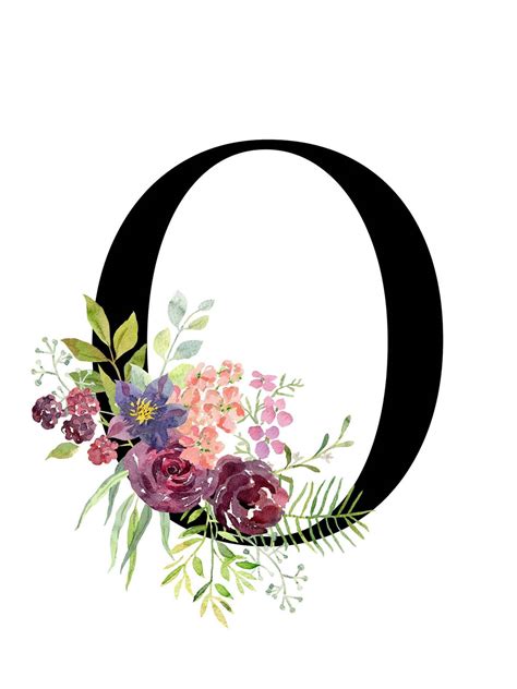 O Letter Design Wallpaper
