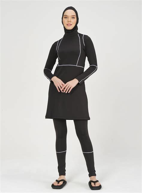 - Full Coverage Swimsuit Burkini