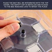 Buy Automatic Cockroach Trap, Indoor Cockroach Lights Sticky Dome Bed ...