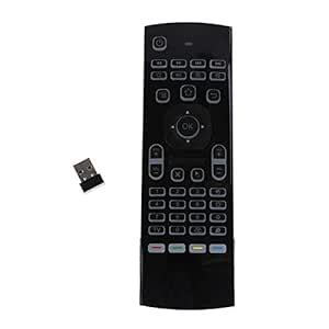 PRAV® Mini Flying Squirrel Mx3 Fly Air Mouse with Voice Ir Learning Pro ...