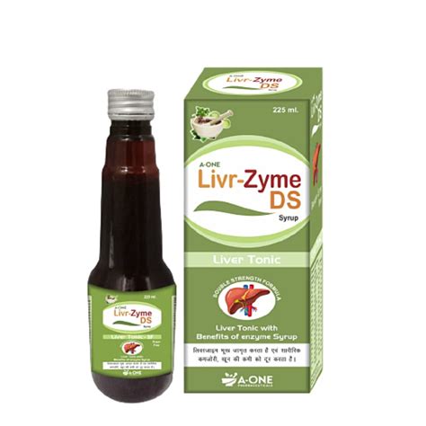 Buy AONE PHARMACEUTICALS Livr-Zyme DS 225ml For Liver Related Problems ...