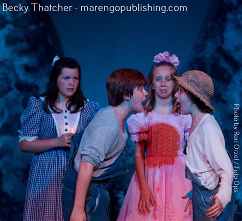 Tom Sawyer And Becky Thatcher