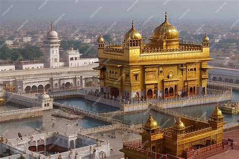 The golden temple at amritsar punjab india the most sacred icon and worship place of sikh ...