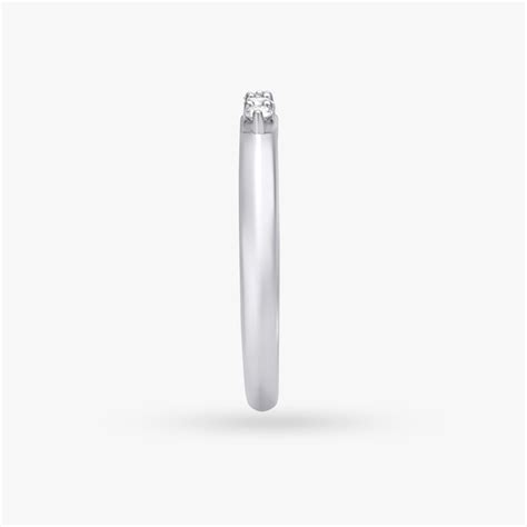 Artistic Diamond Ring in Platinum