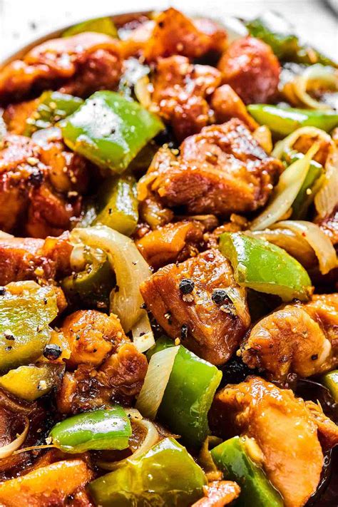 Black Pepper Chicken (Like Panda Express) | Cooks In 10 Minutes