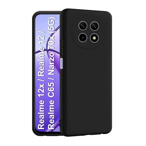 CEDO Realme 12x / 12 / Realme C65 / Narzo 70x (5G) Back Cover | Camera ...