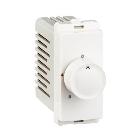 Buy 1 Module Step type Fan regulator - White Livia AB - Schneider Electric