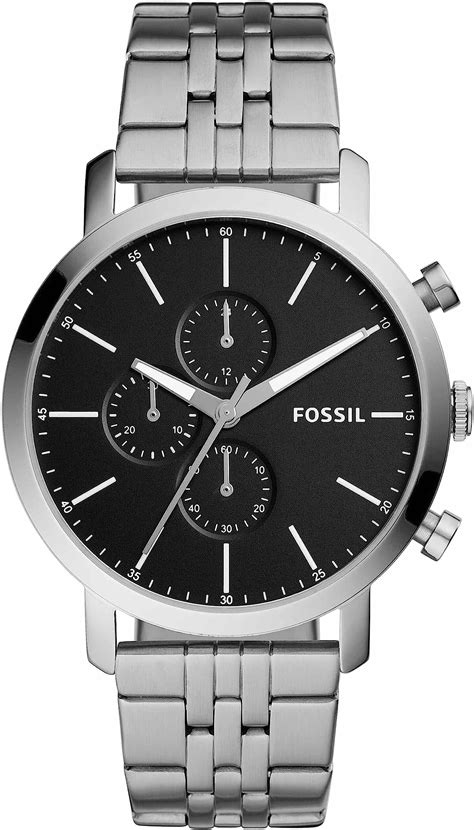 Fossil Analog Black Dial Men's Watch-BQ2328IE : Amazon.in: Fashion