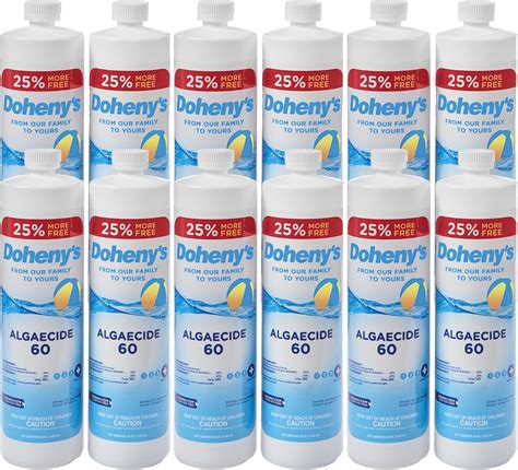 Doheny's Algaecide 60 | Pro-Grade, Metal-Free & Non-Foaming | Prevents ...
