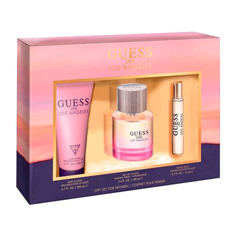 Guess 1981 Los Angeles Guess Set 3pzs Eau De Toilette 100ml | Walmart ...