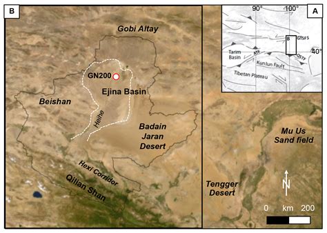 Gobi Desert Map