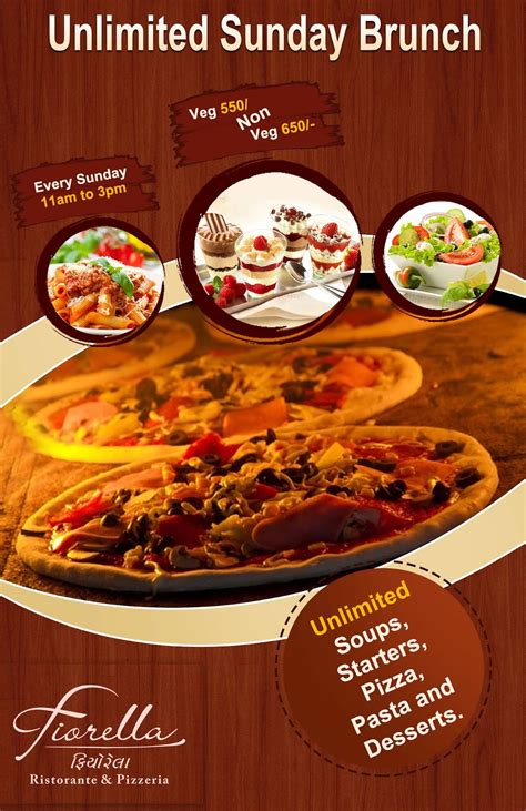 Menu at Fiorella Italian Restaurant, Vadodara