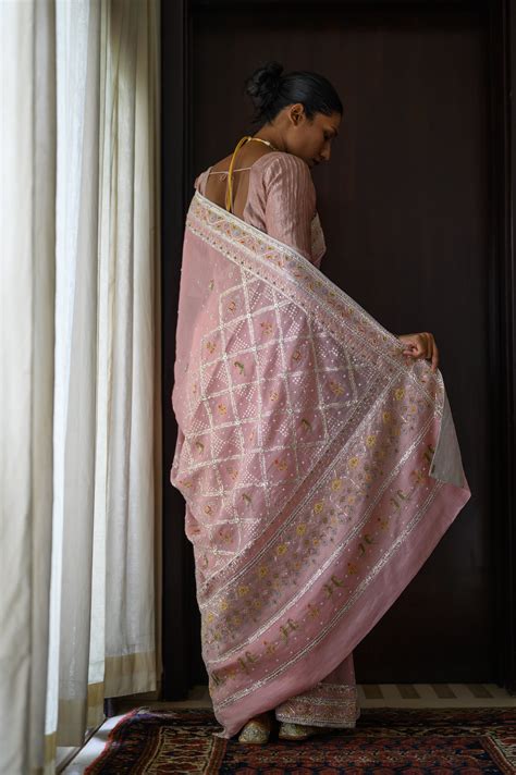 Patan Saree | Onion Pink