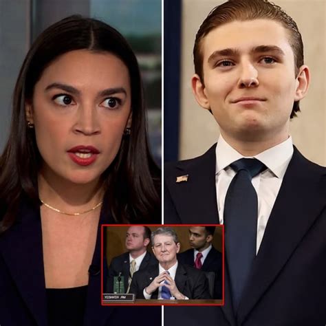AOC vs Barron Trump: The Senate Showdown That Shook the Nation – New ...