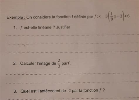 3(1-x-2) +6 Exemple: On considère la fonction f définie par f:x 3 1. f ...