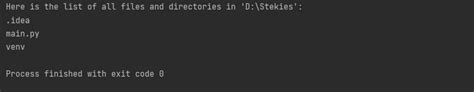 Image result for Python Directory List