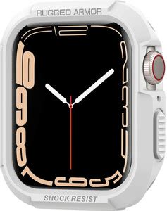 Spigen Rugged Armor Front & Back Case for Apple Watch 8 / 7 (45mm ...