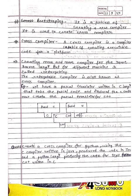 Doc Scanner Oct 3, 2023 20-45 - Compiler Design - Studocu