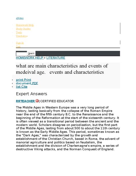 Liji notes - Anglo Saxon period - eNotes Homework Help Study Guides ...