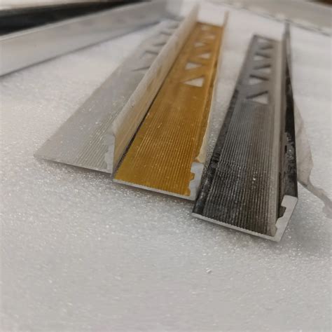 Flooring Accessories Ceramic Tile Corner L Shape Aluminum Profile Trim ...