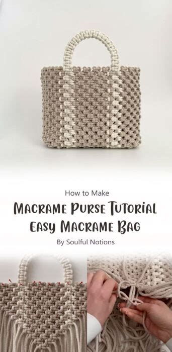 Image result for Macrame Purse Tutorial