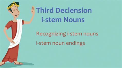 Third Declension I-Stem Nouns | Latin Grammar | PBS LearningMedia