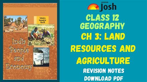 CBSE Class 12 Geography (India People and Economy) Chapter 4 Water ...
