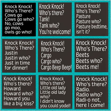 funny jokes about knock knock - Quotecois Mania