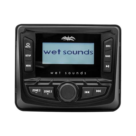 Buy wet sounds Wet Sounds WS-MC-5 3 in Gauge Style AM/FM Stereo with 2. ...