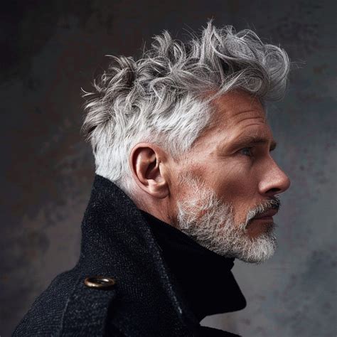 Top Hairstyles for Gray Hair Men Over 50 | New Looks | Grey hair men ...