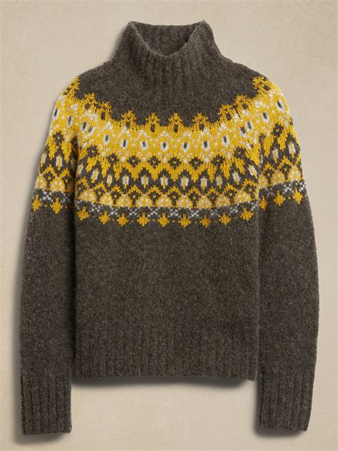 Rhea Fair Isle Sweater | Banana Republic