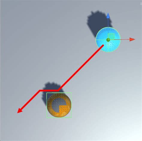 Unity Collision Detection 的图像结果
