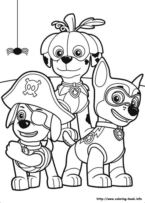 Χρωμοσελίδες Paw Patrol