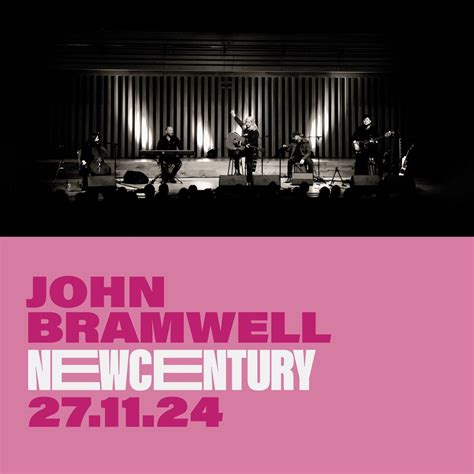 John Bramwell & The Full Harmonic Convergence, New Century Hall ...