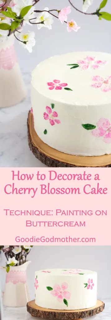 Cherry Blossom Cake Tutorial 的图像结果