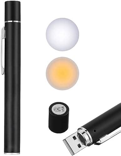 NEXT GEEK Pen Torch for Doctors, Nurses Dual Light Yellow White Light ...